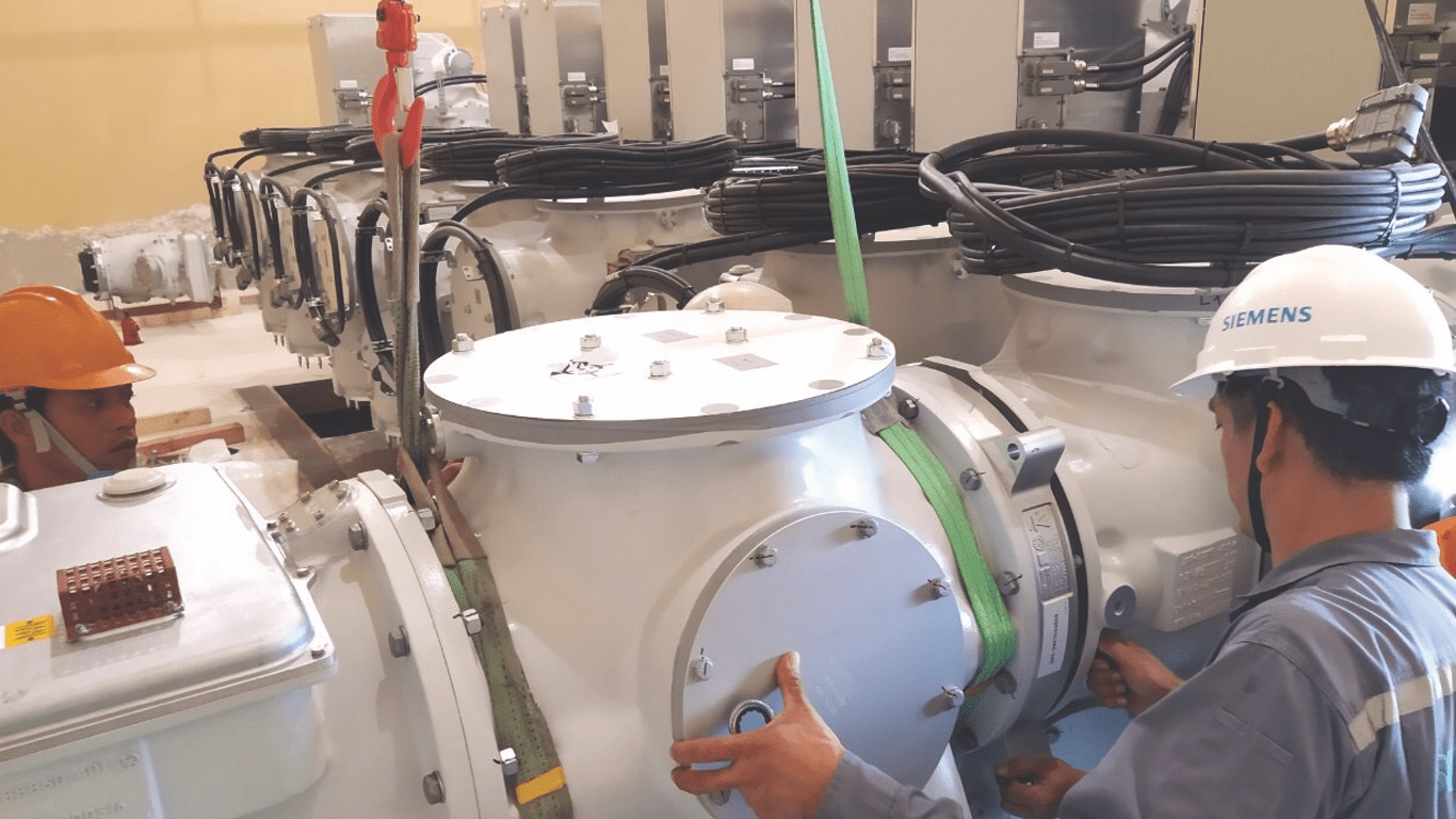 110kV GIS Substation of Long Son Petrochemical Plant