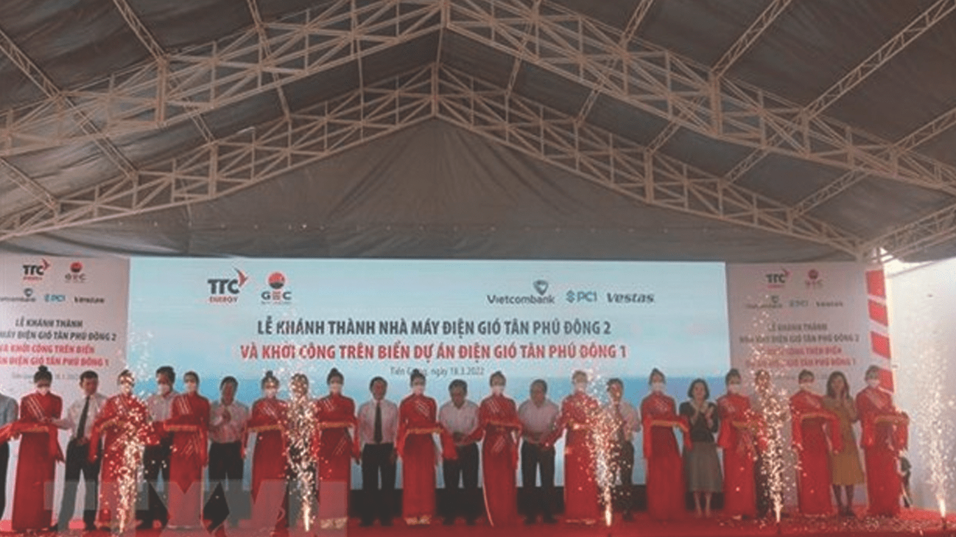 Tien Giang Put Into Operation Tan Phu Dong 2 Wind Power Plant